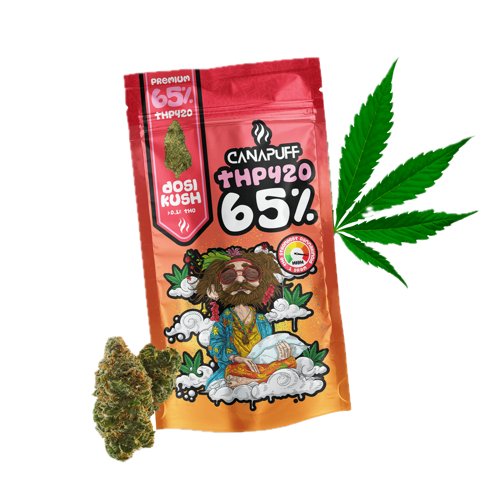 THP420 Blüten Dosi Kush 65%