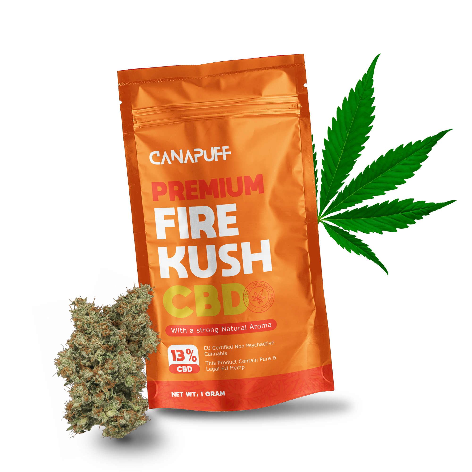 Canapuff - Fire Kush 13% - CBD Blüten