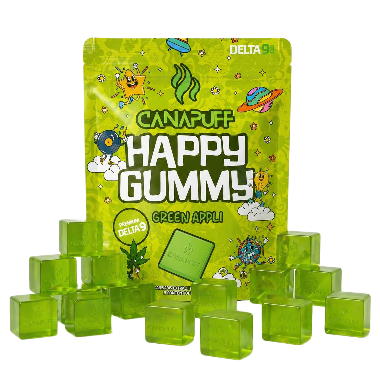 Delta 9 Gummy Green Appli
