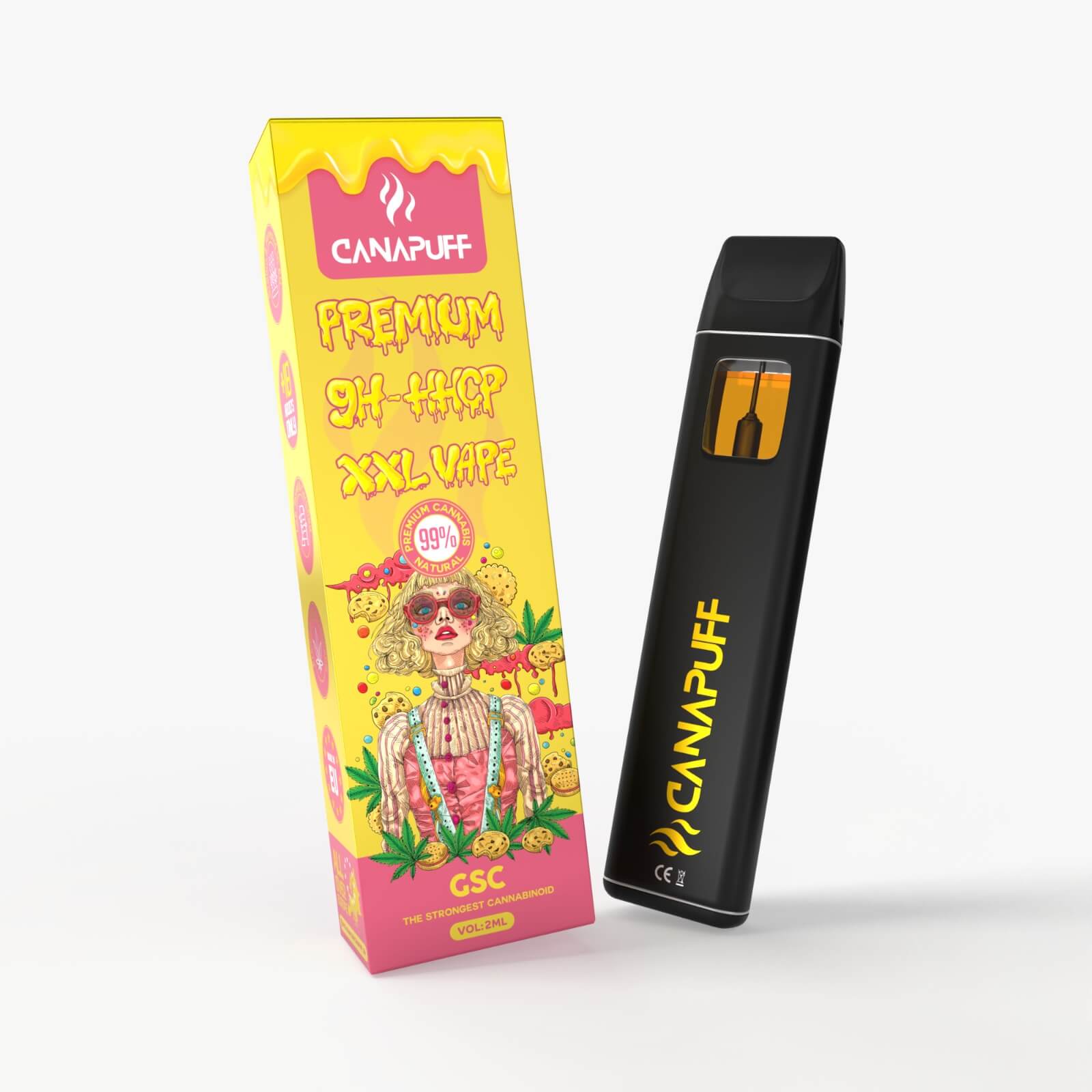 9H-HHCP XXL Vape GSC 99% 2ml