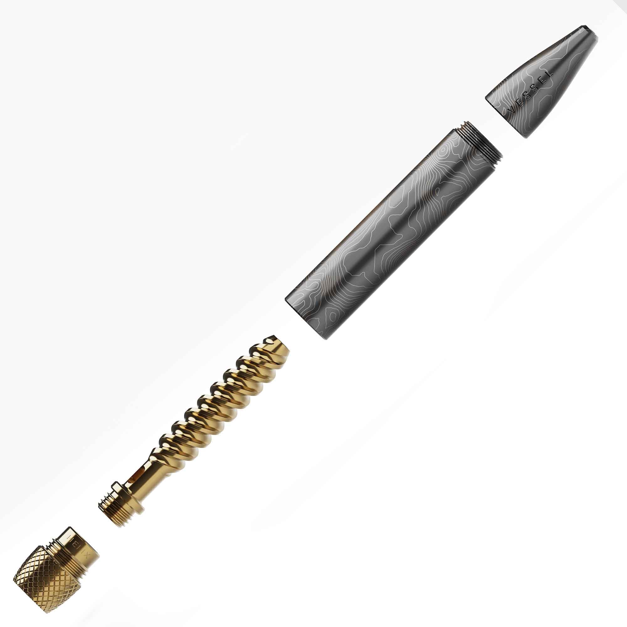 Vessel Pen-Teile zerlegt