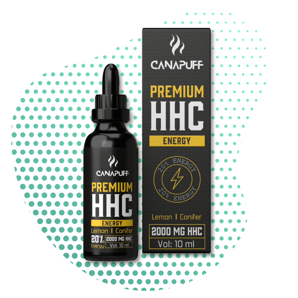 hhc20 lemon conifer energy Premium Öl Canapuff