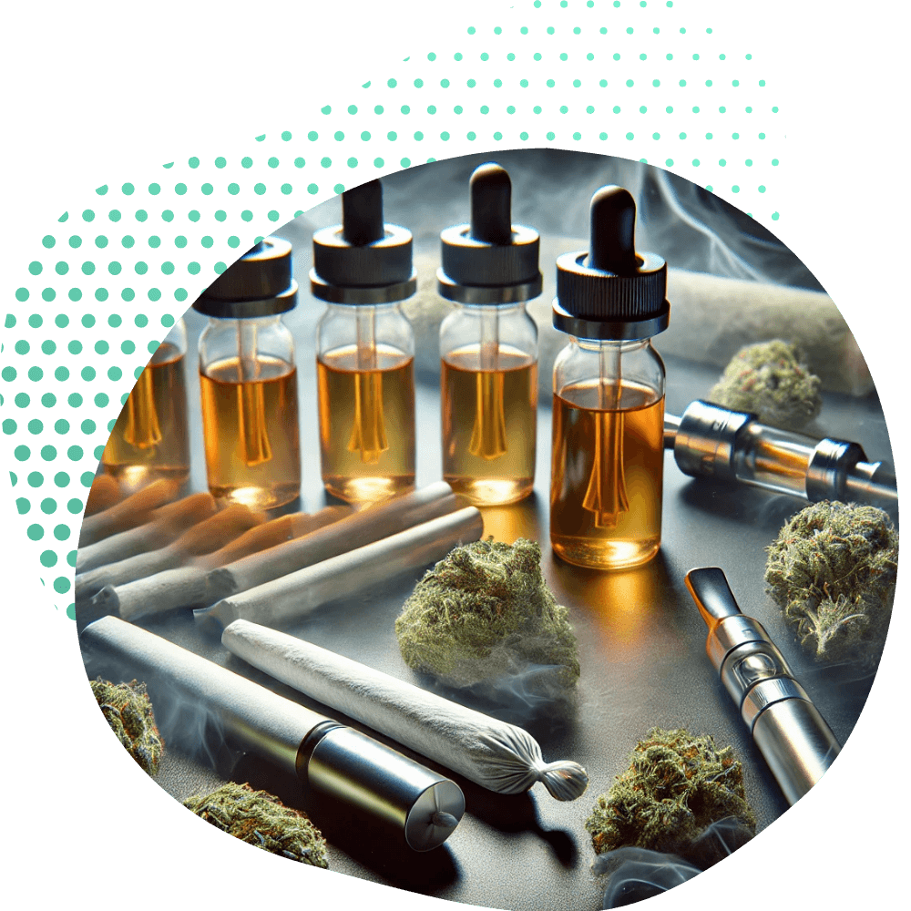 CBD Öl, Joints und Vapes