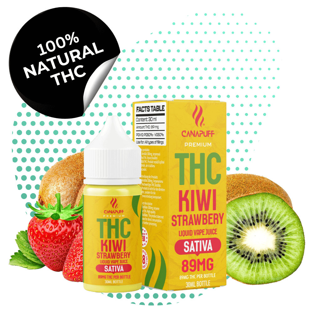 THC Liquid Kiwi Strawberry Sativa