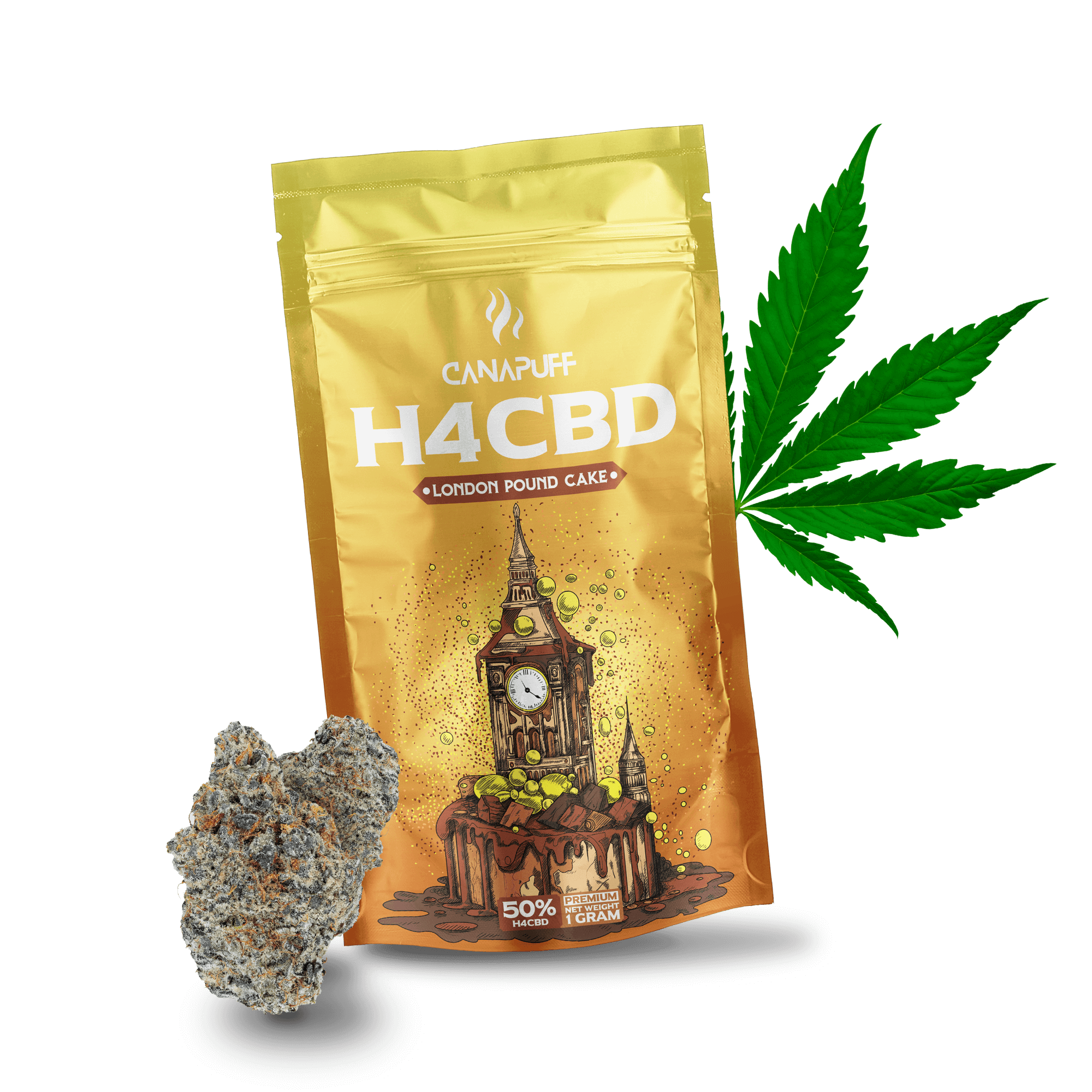 H4CBD Flowers London Pound Cake 50%