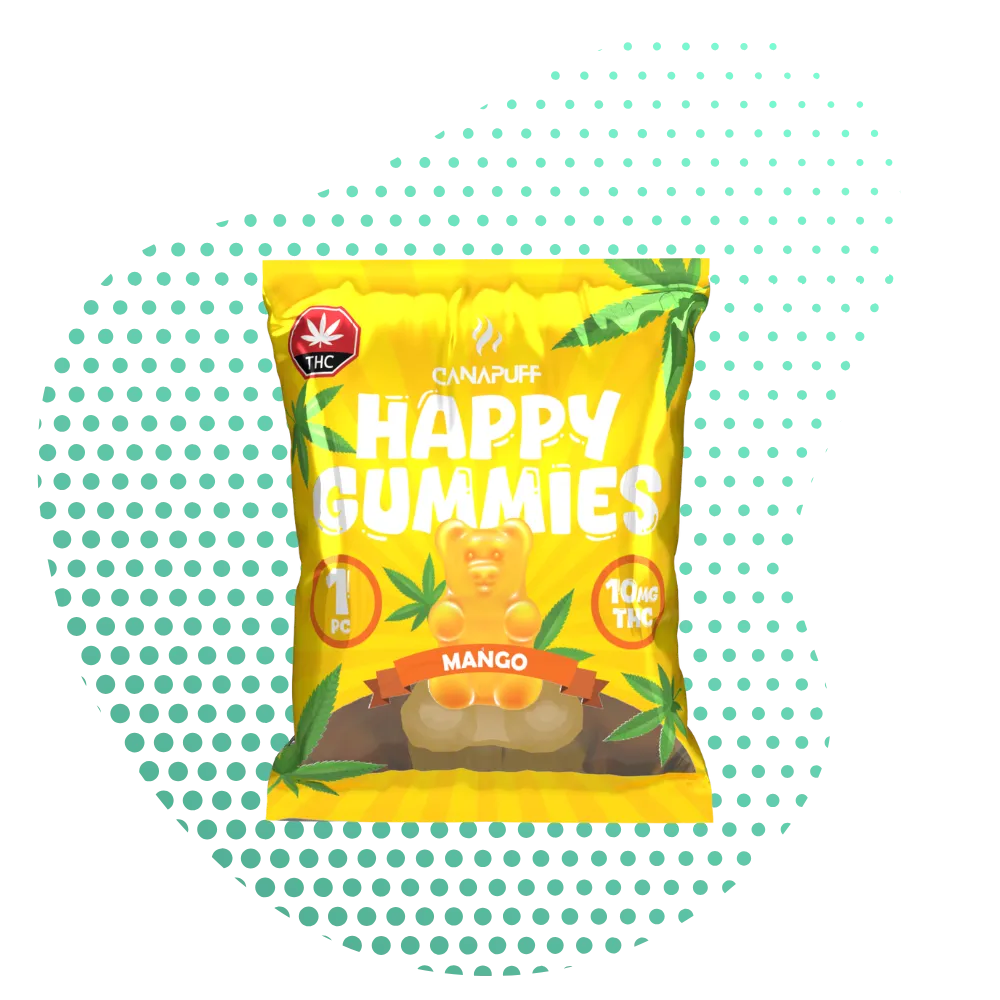 THC Gummibärchen Mango-Canapuff