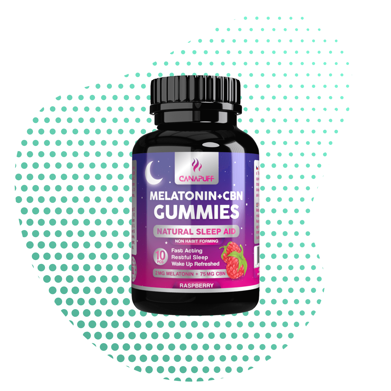 Melatonin + CBN Gummibärchen - Himbeere