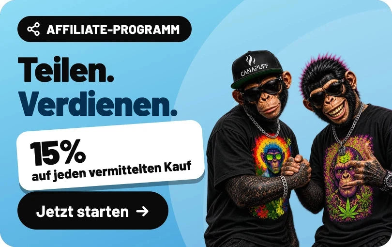Affiliate-Programm: Teilen. Verdienen. 15% auf jeden vermittelten Kauf. Jetzt starten