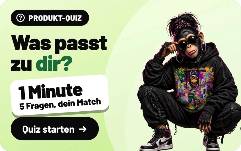 Produkt-Quiz: Was passt zu dir? 1 Minute, 5 Fragen, dein Match. Quiz starten