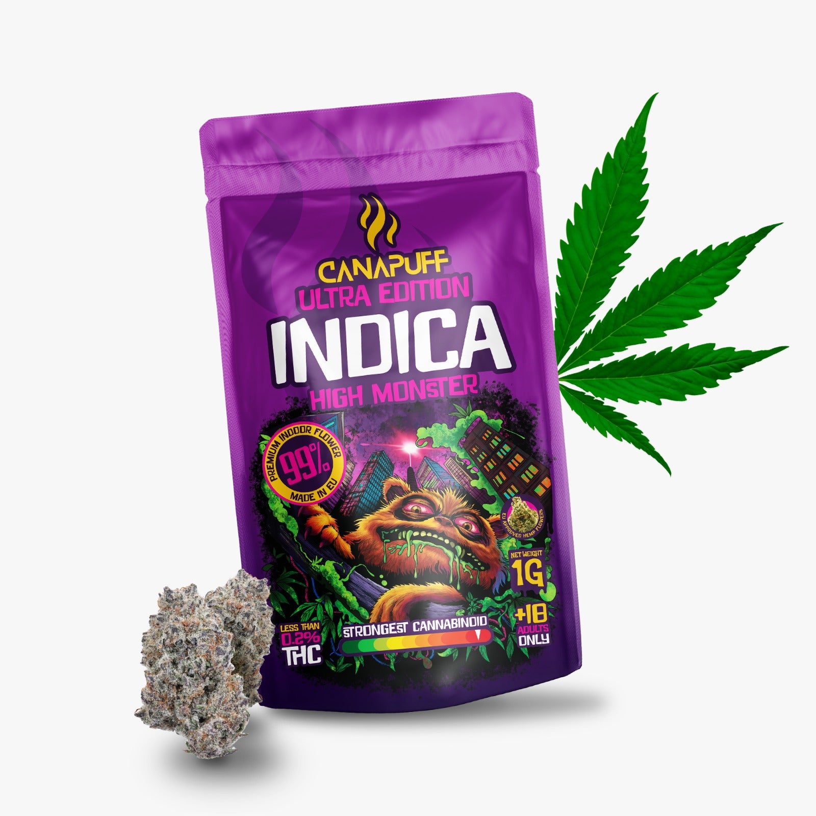Indica Blüten High Monster Ultra Edition 99%