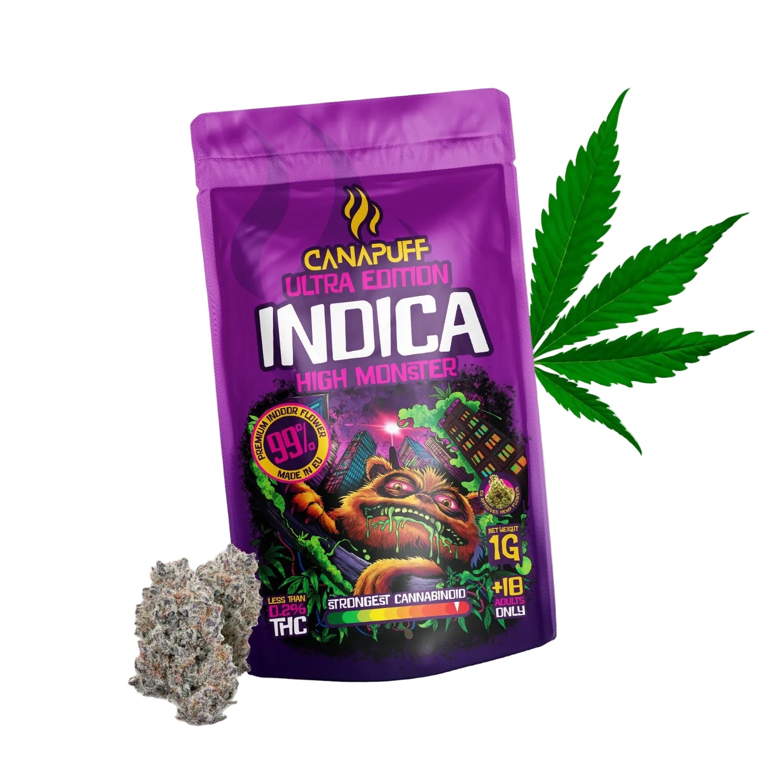Indica Blüten High Monster Ultra Edition 99%