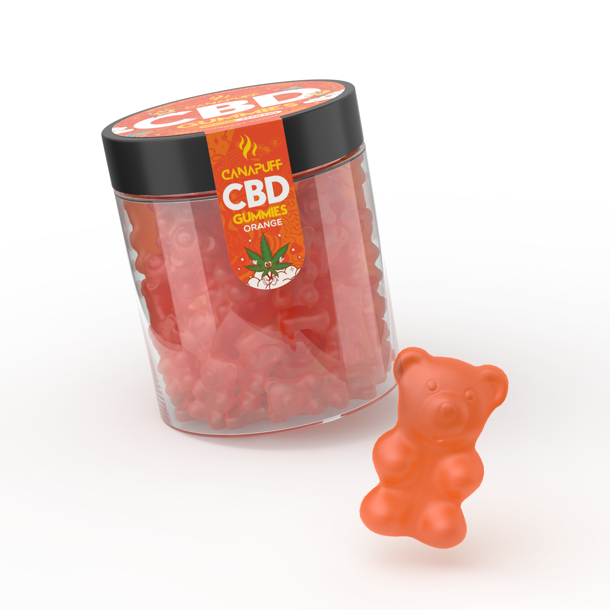 Canapuff - CBD Gummibärchen - Orange