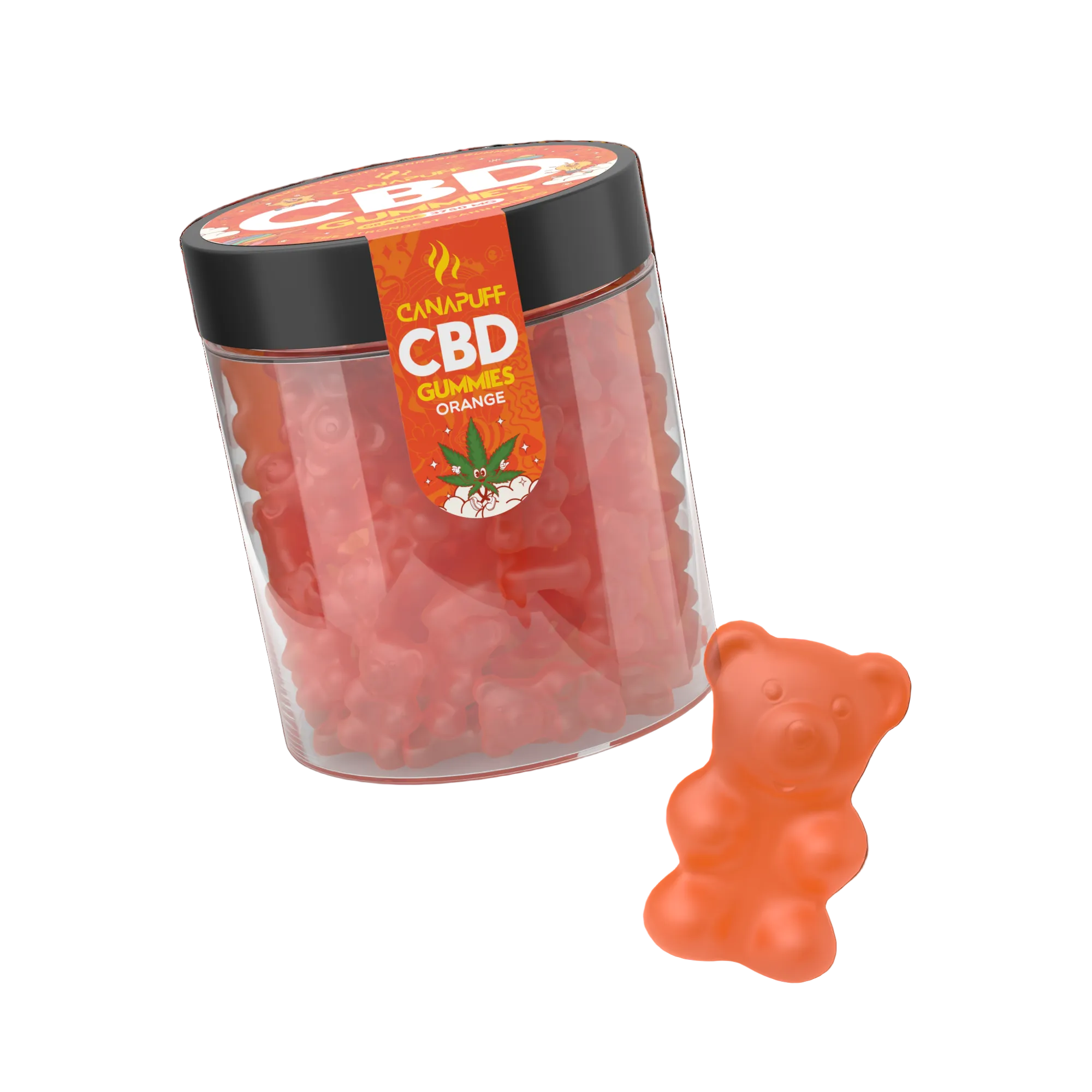 CBD Gummibärchen Orange