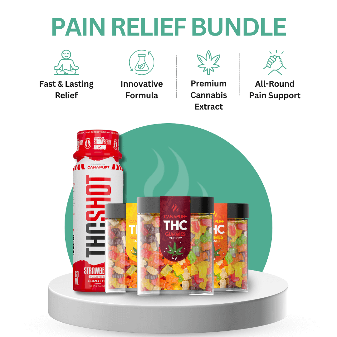 Schmerzmittel-Produkte-Canapuff