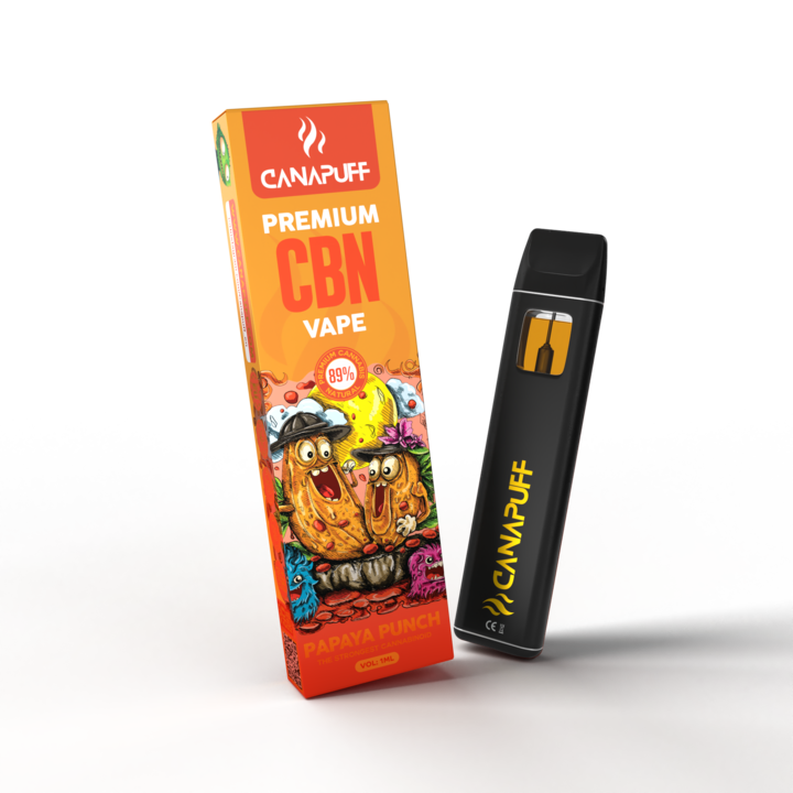 Papaya Punch 89% CBN - CanaPuff - Vape - 1ml-Canapuff