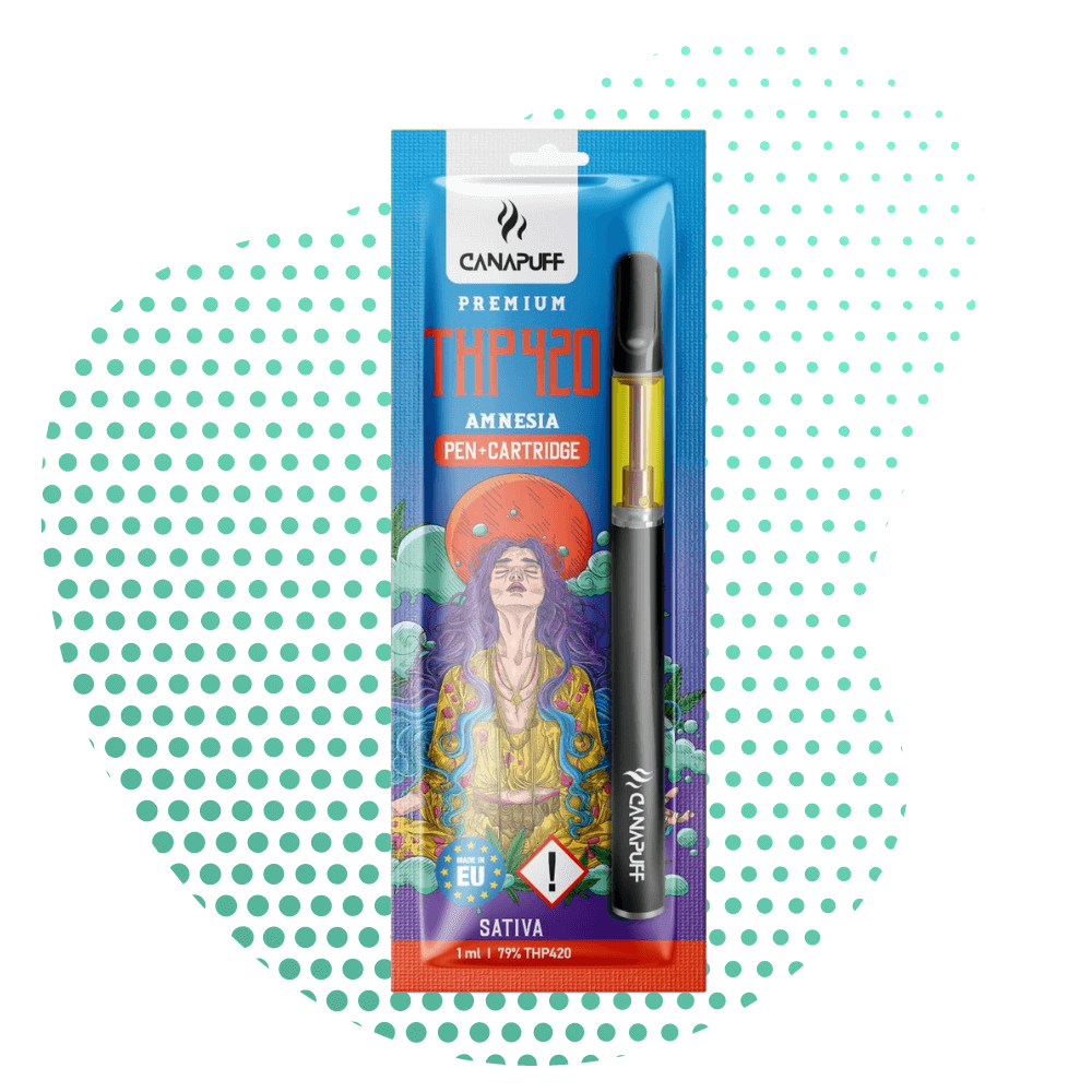 Canapuff - Amnesia - THP420 79% - Pen+Kartusche Canapuff