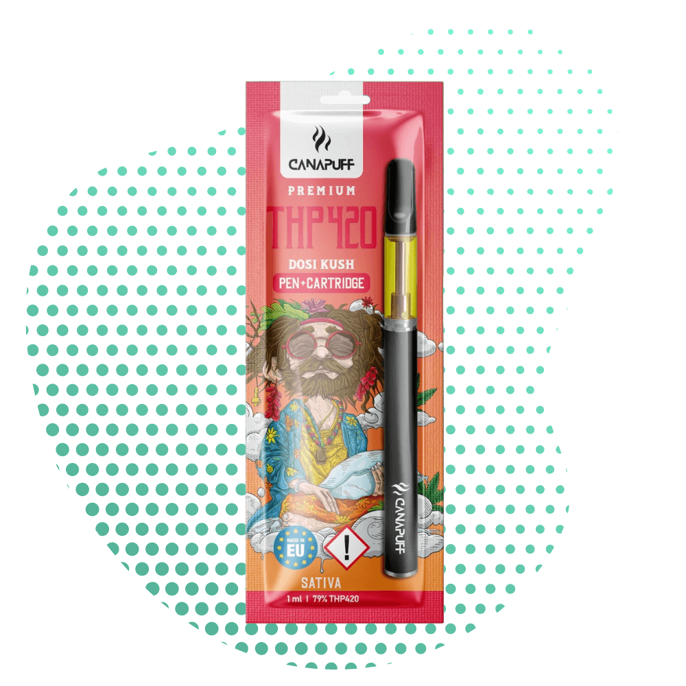 Canapuff - Dosi Kush - THP420 79% - Pen+Kartusche Canapuff