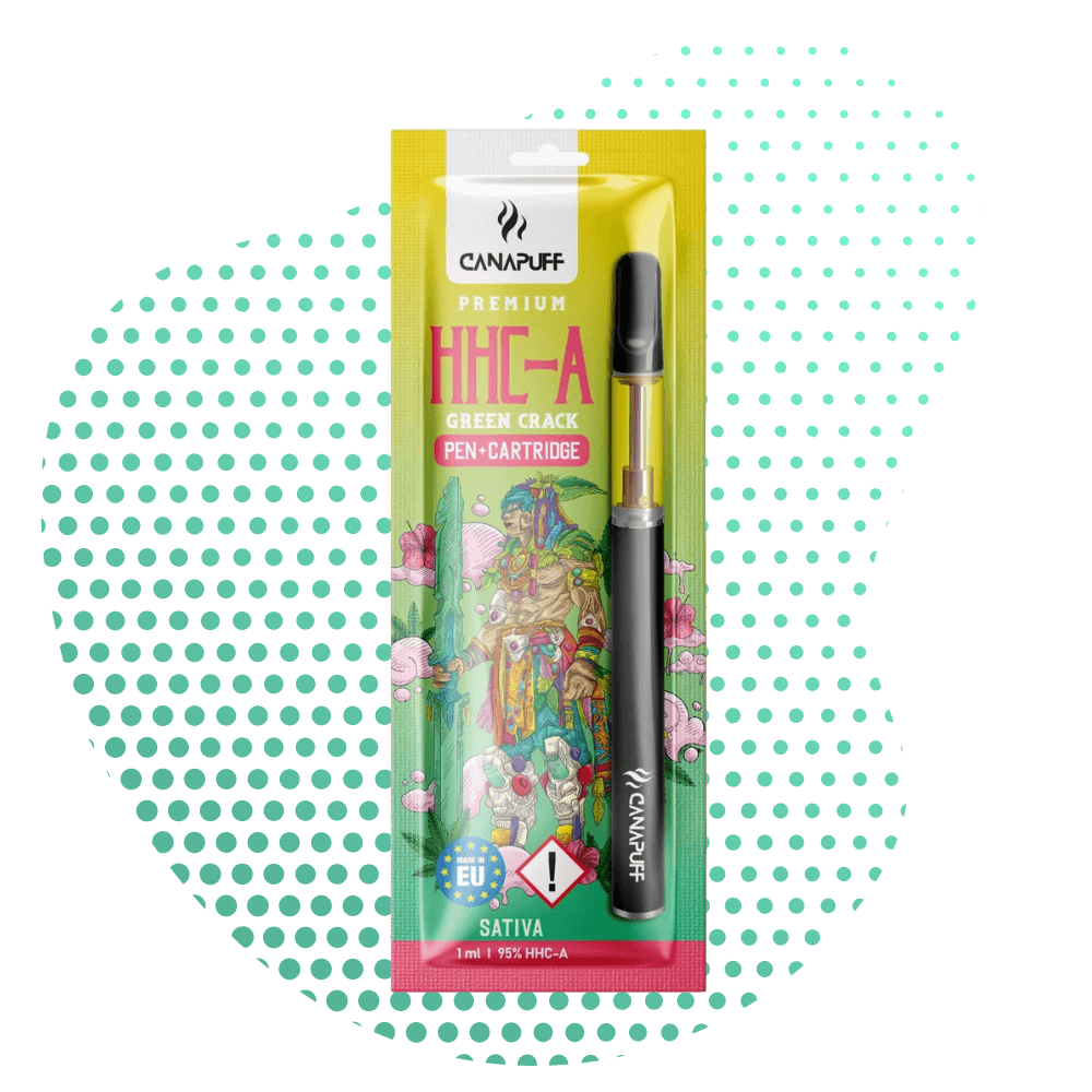 Canapuff - Green Crack - HHC-A 95% - Pen+Kartusche Canapuff