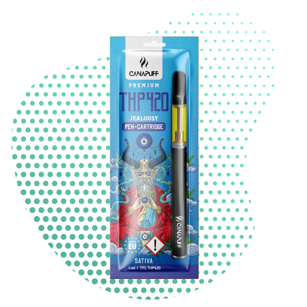 Canapuff Jealousy THP420 79% Pen+Kartusche