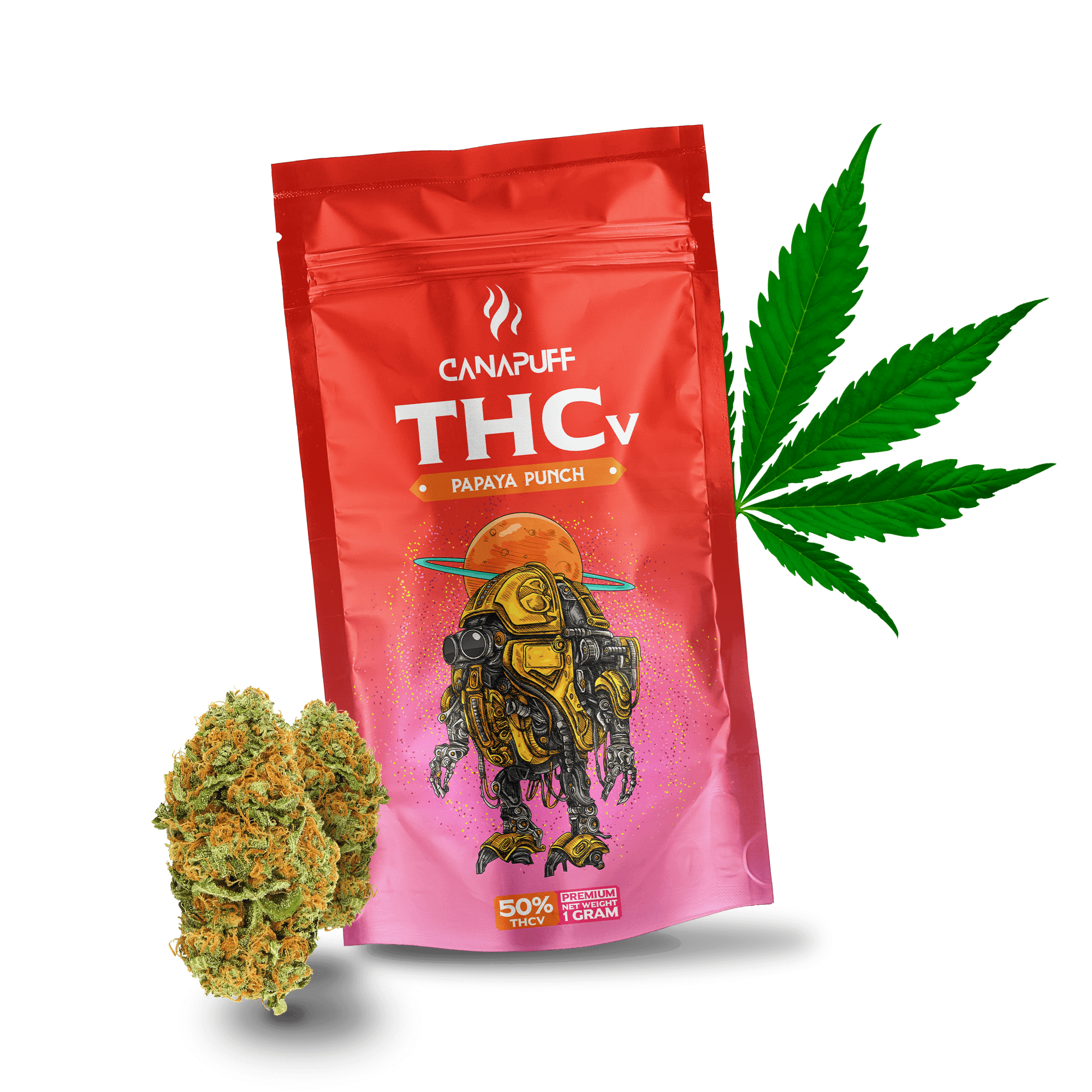 THCv Flowers Papaya Punch 50%