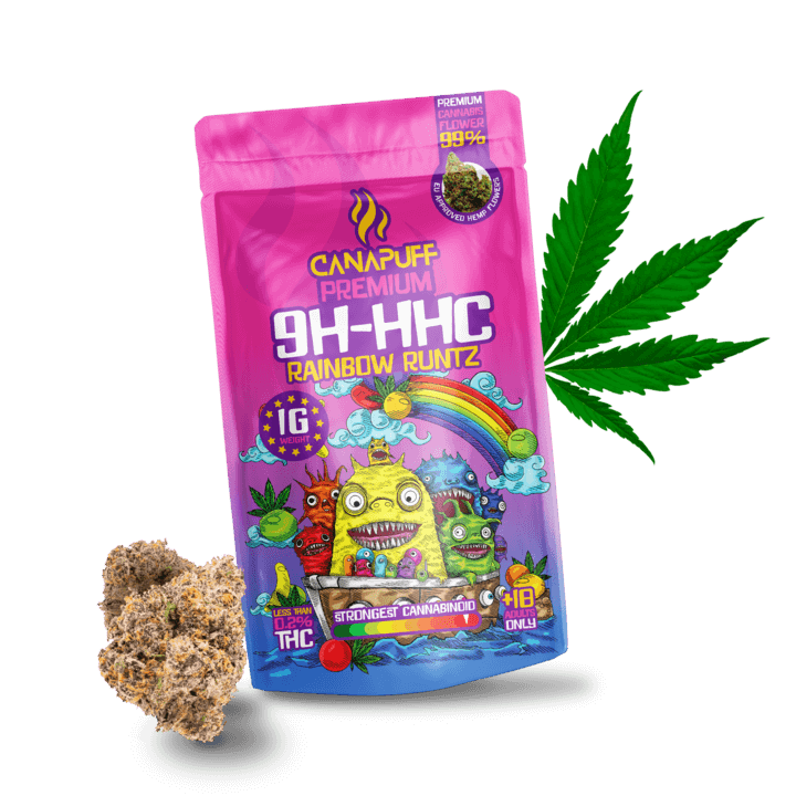 9H-HHC Blüten Rainbow Runtz 99%