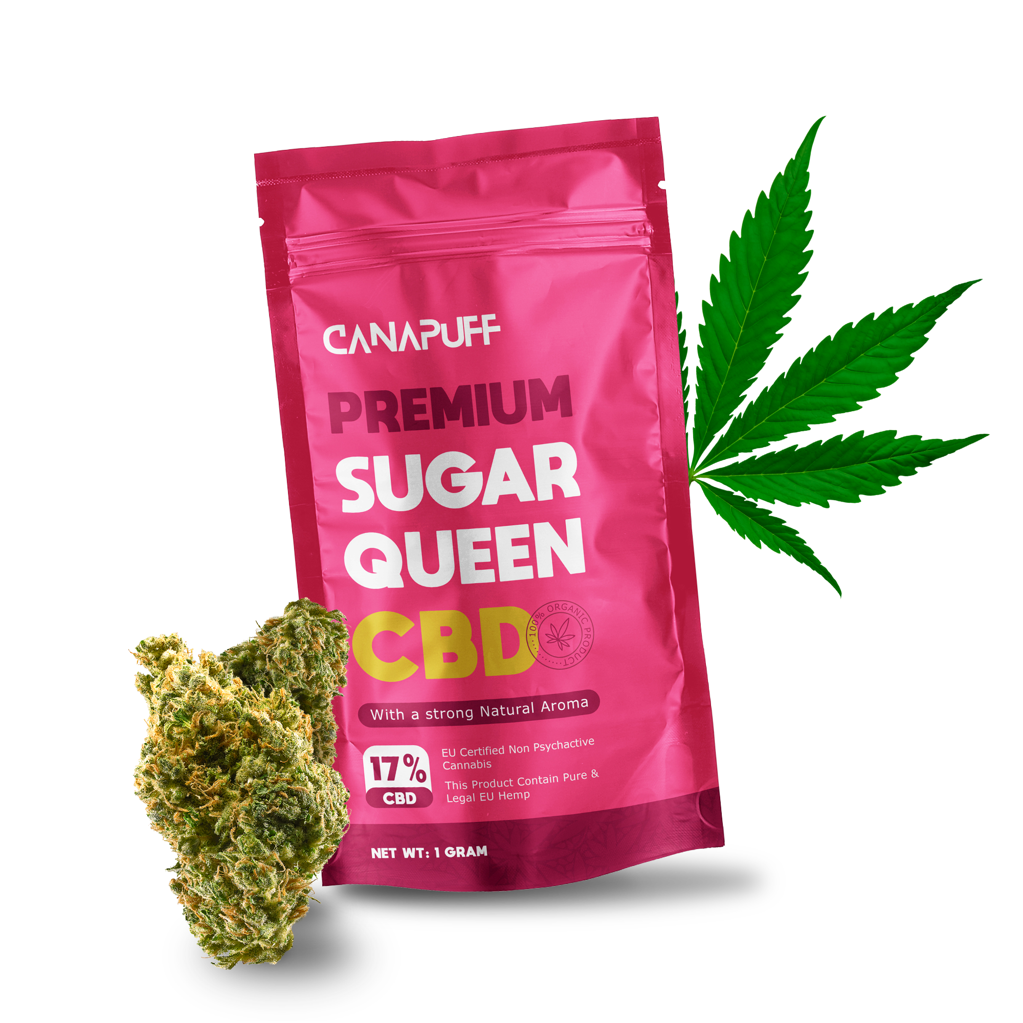 Canapuff - Sugar Queen 17% - CBD Blüten