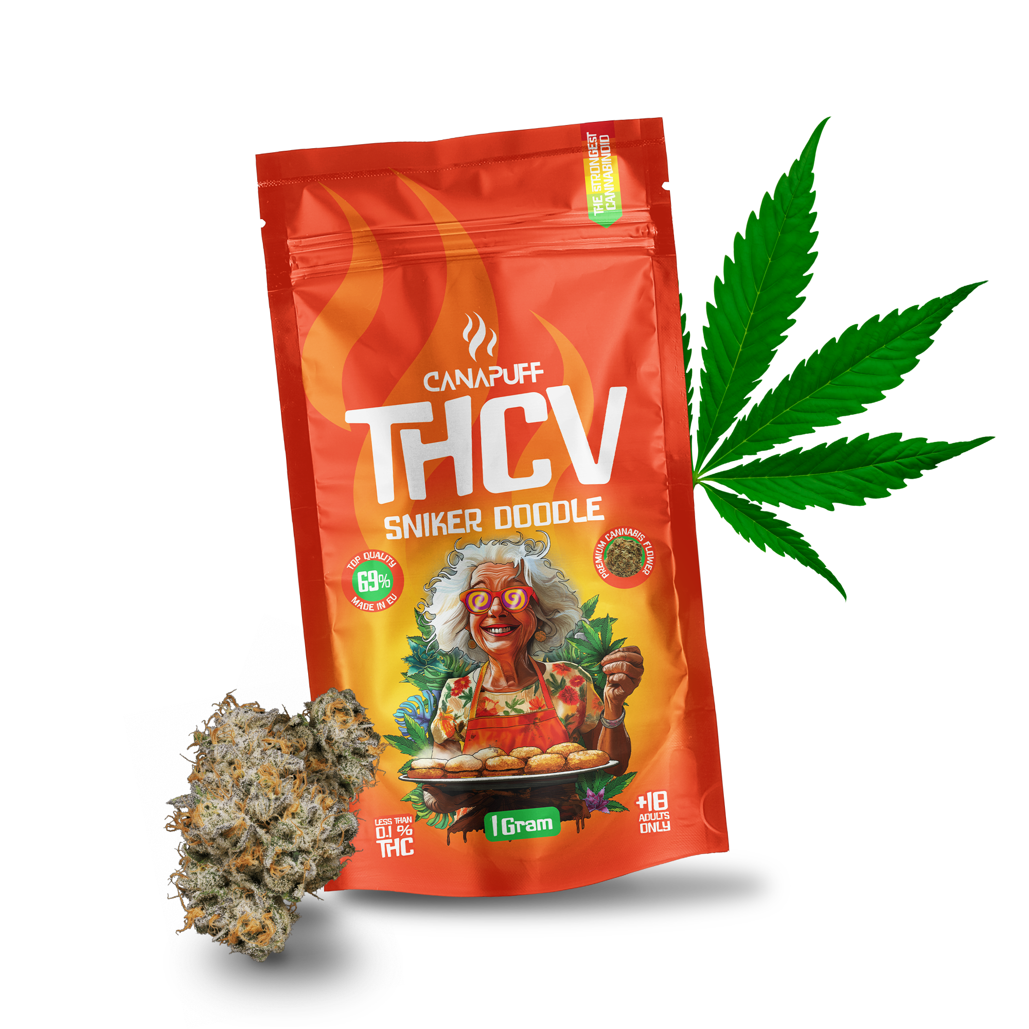 Canapuff - Sniker Doodle 69% - THCv BlĂŒten