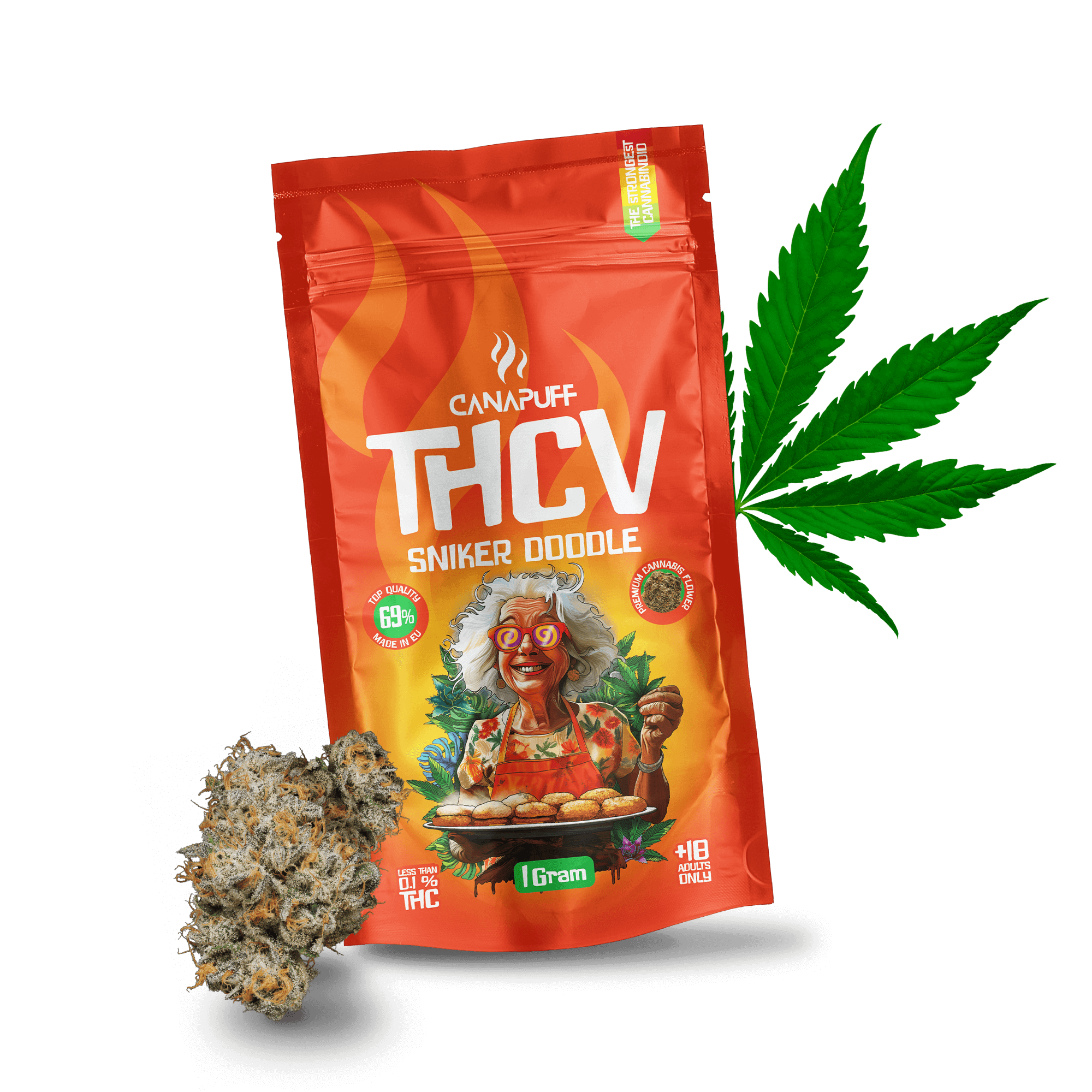 THCv Blüten Sniker Doodle 69%