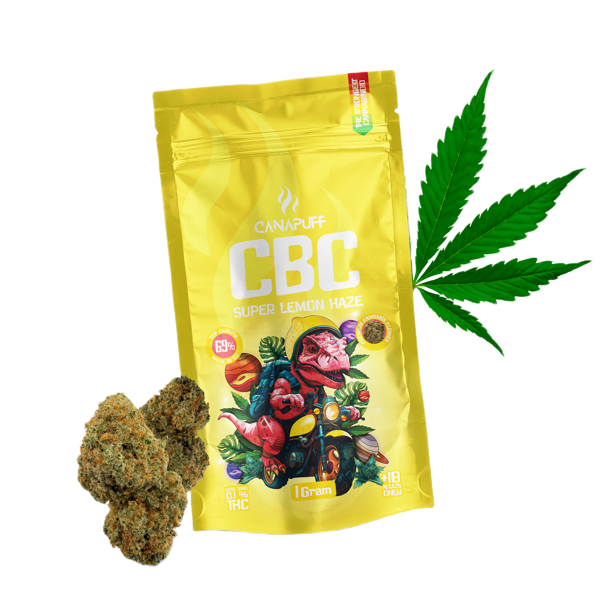 CBC Blüten Super Lemon Haze 69%