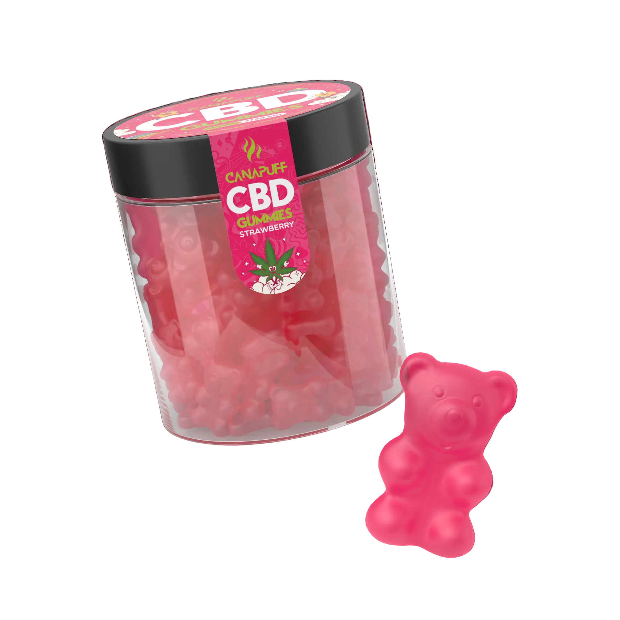 CBD Gummibärchen Strawberry