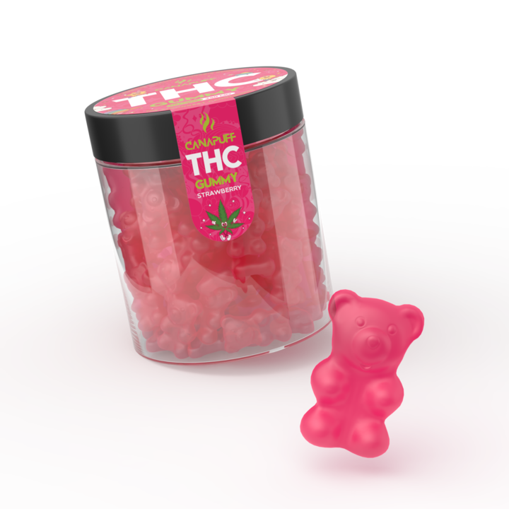 THC Gummibärchen - Erdbeere