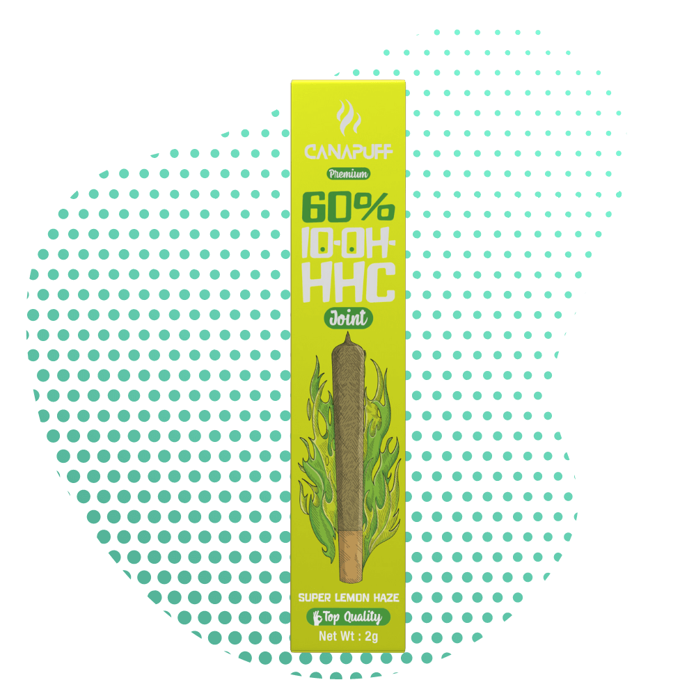 Super Lemon Haze 60% 10-OH-HHC Joint 2g Canapuff