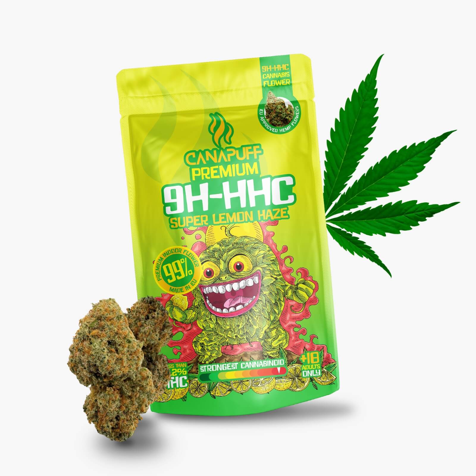 9H-HHC Blüten Super Lemon Haze 99%