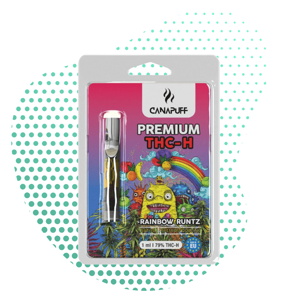 CanaPuff Rainbow Runtz THC H 79% Kartusche