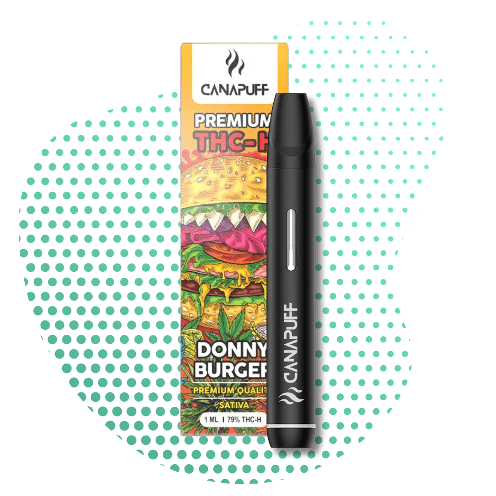 Donny Burger 79% THC H Canapuff Einmalgebrauch 1ml