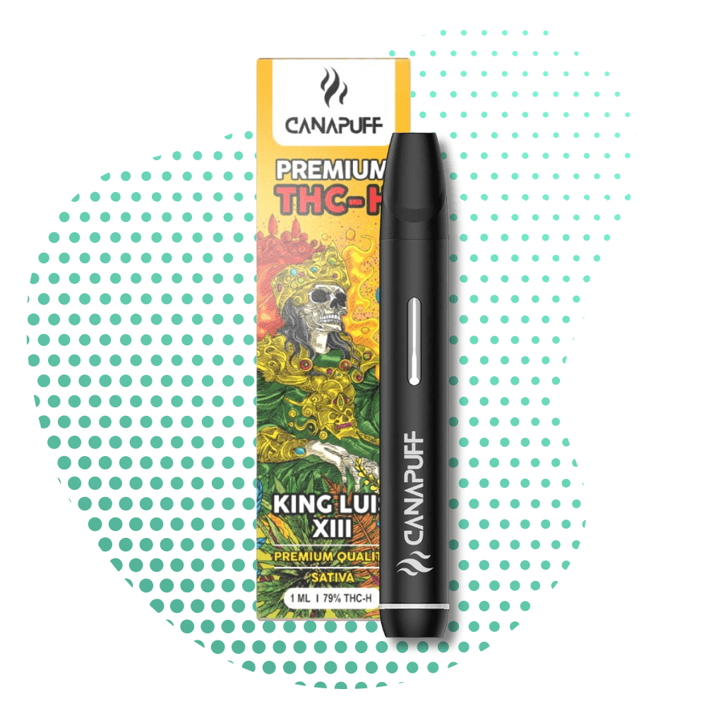 King Louis XIII 79% THC H Canapuff Einmalgebrauch 1ml
