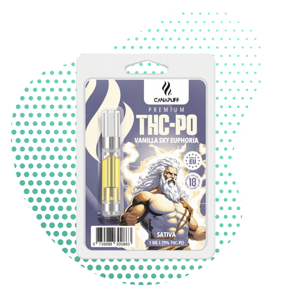 Canapuff Vanilla Sky Euphoria THC PO 79% Kartusche