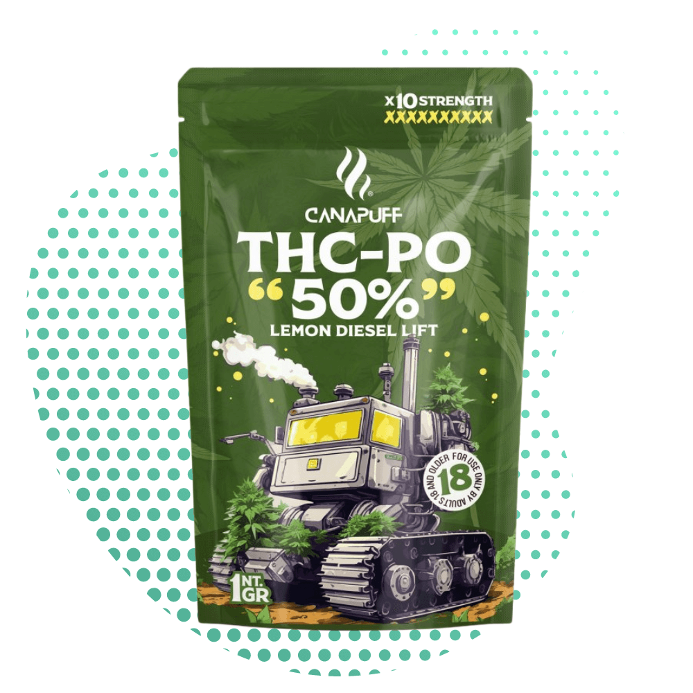 Canapuff Lemon Diesel Lift 50% THC PO Blüten
