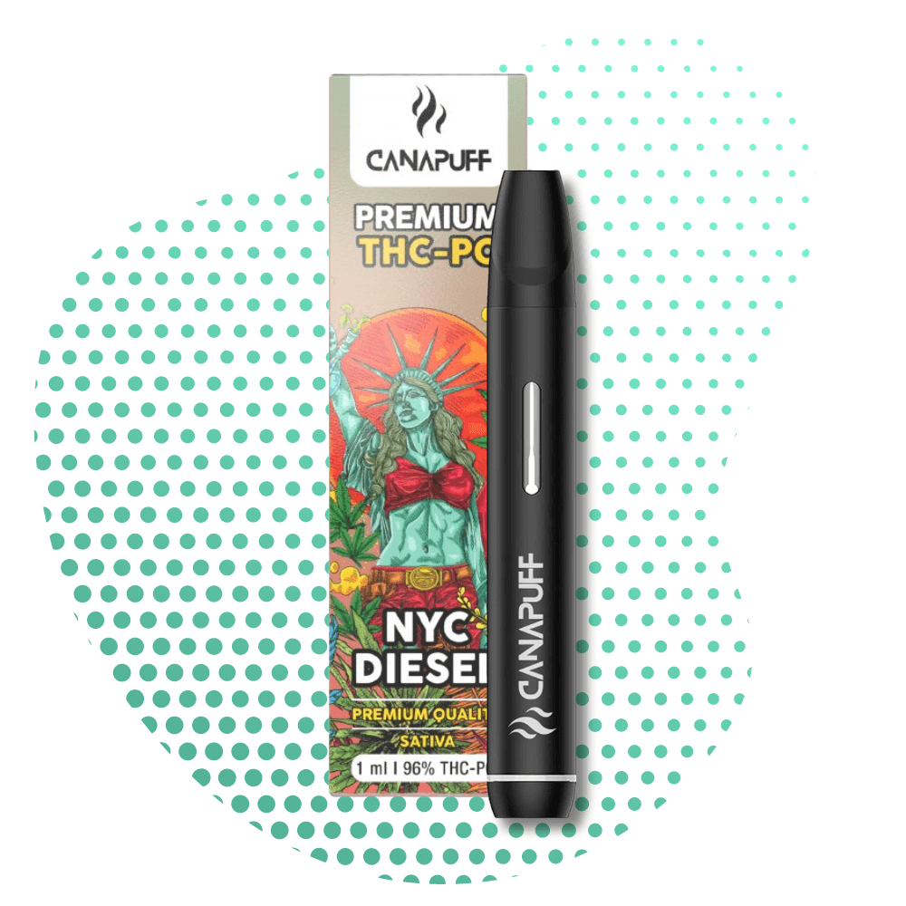 NYC Diesel 79% THC PO Canapuff Einmalgebrauch 1ml