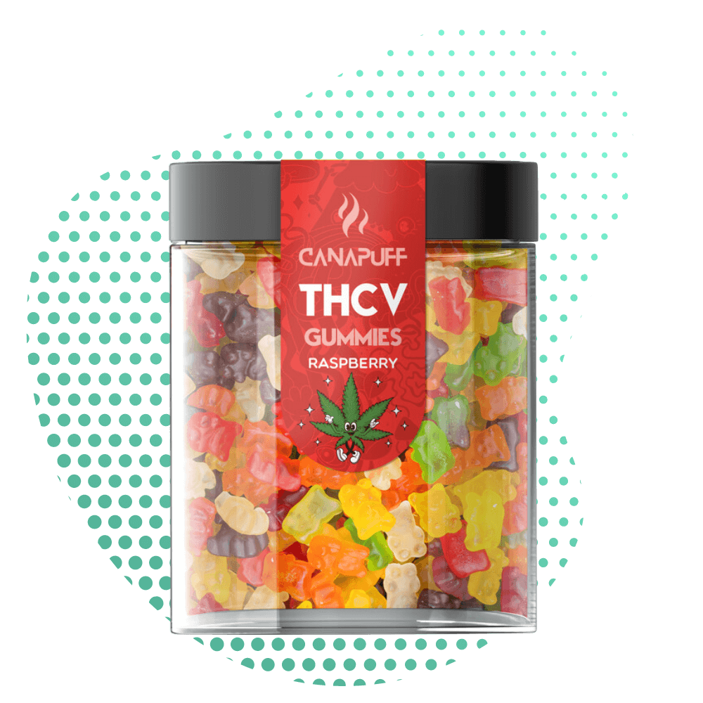 Canapuff - THCv Gummibärchen - Himbeere Canapuff