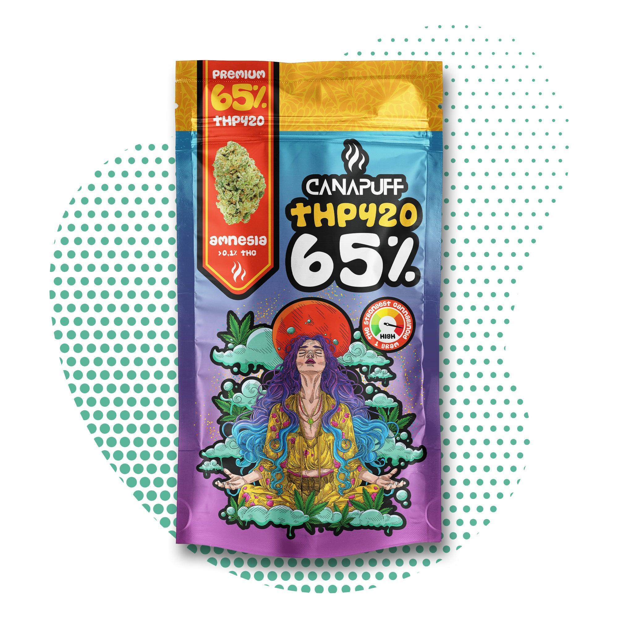 Canapuff - Amnesia 65% - THP420 Blüten-Canapuff