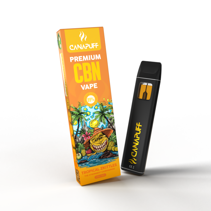 Tropical Zkittles 89% CBN - CanaPuff - Vape - 1ml-Canapuff