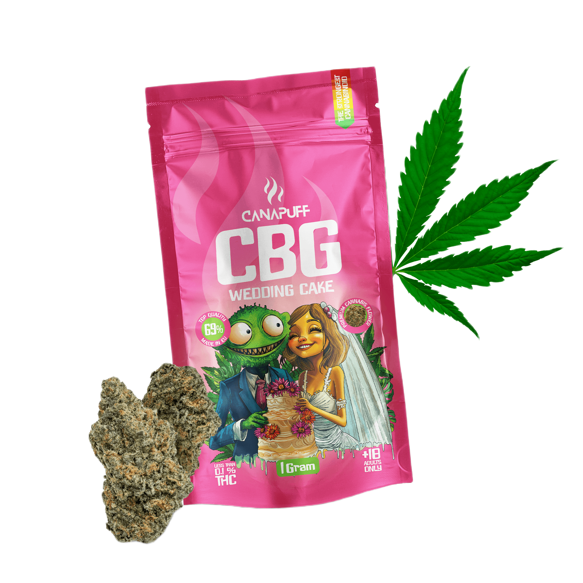 CBG Blüten Wedding Cake 69%