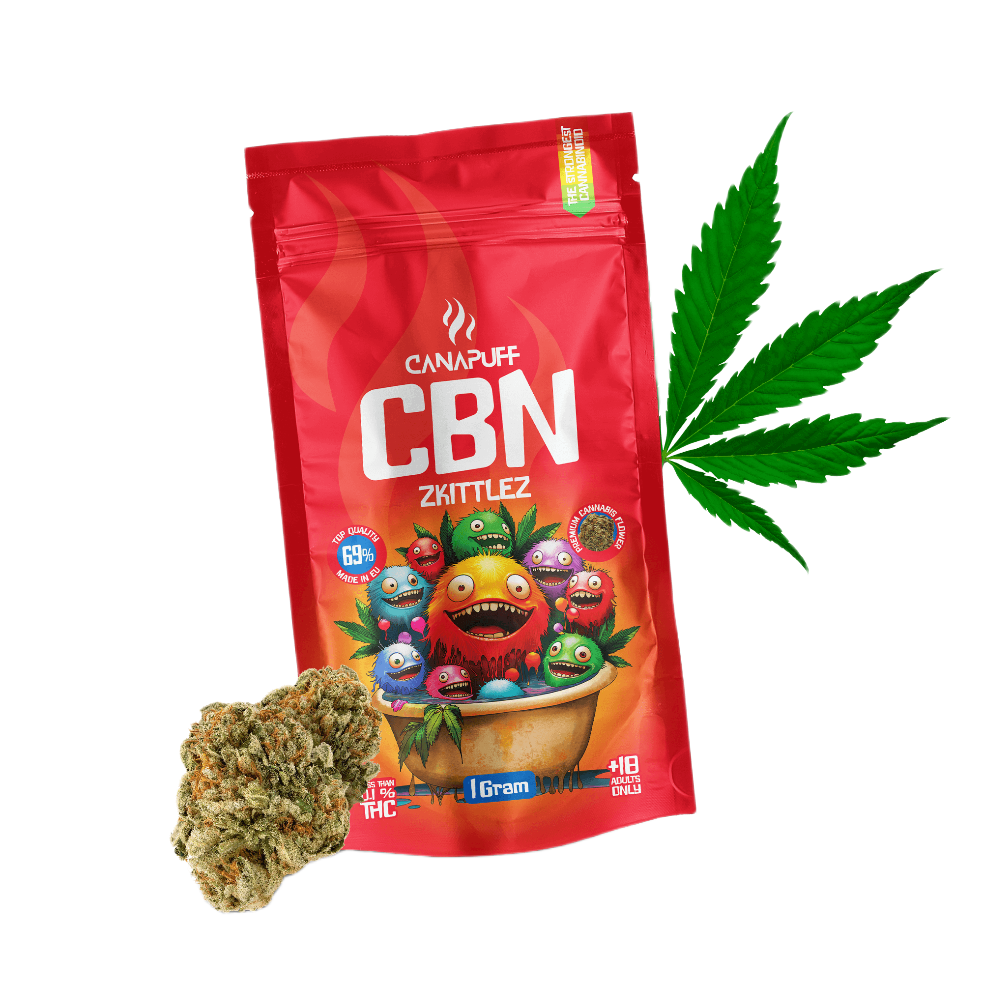 CBN Blüten Zkittlez 69 %
