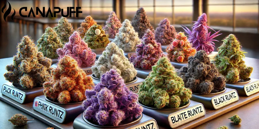 Liste der Runtz Strains: Entdecke die besten Sorten und ihre Wirkungen-Canapuff