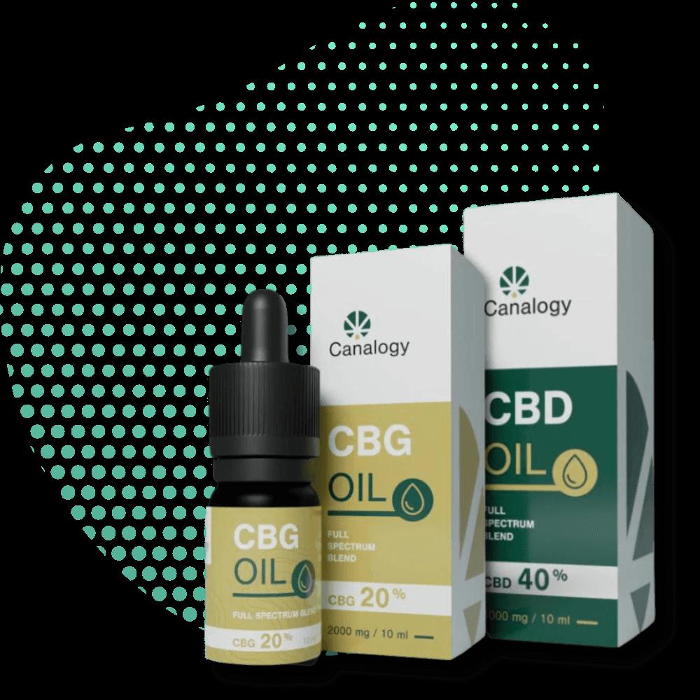 CBD, CBG Oils