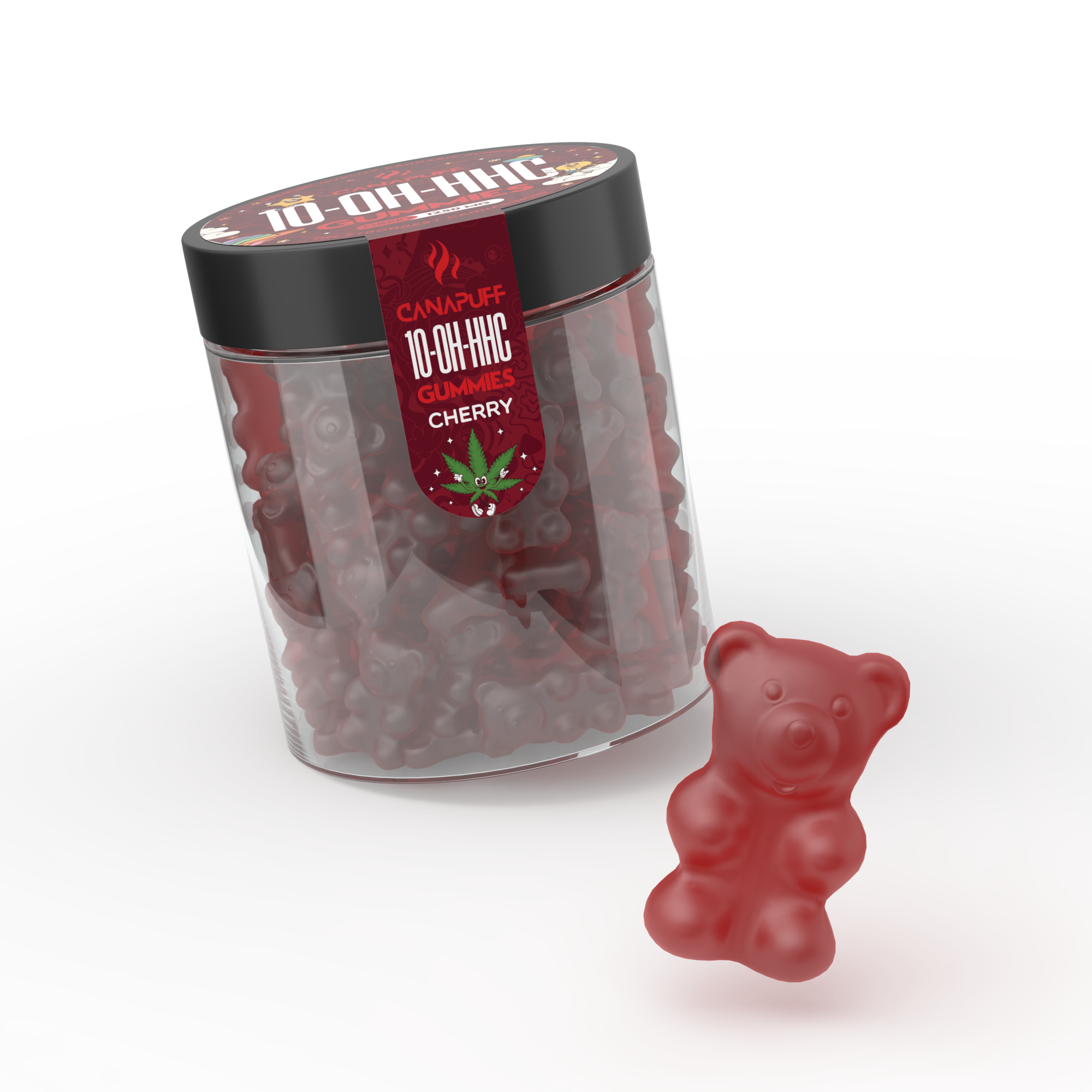 Canapuff - 10-OH-HHC Gummies - Cherry