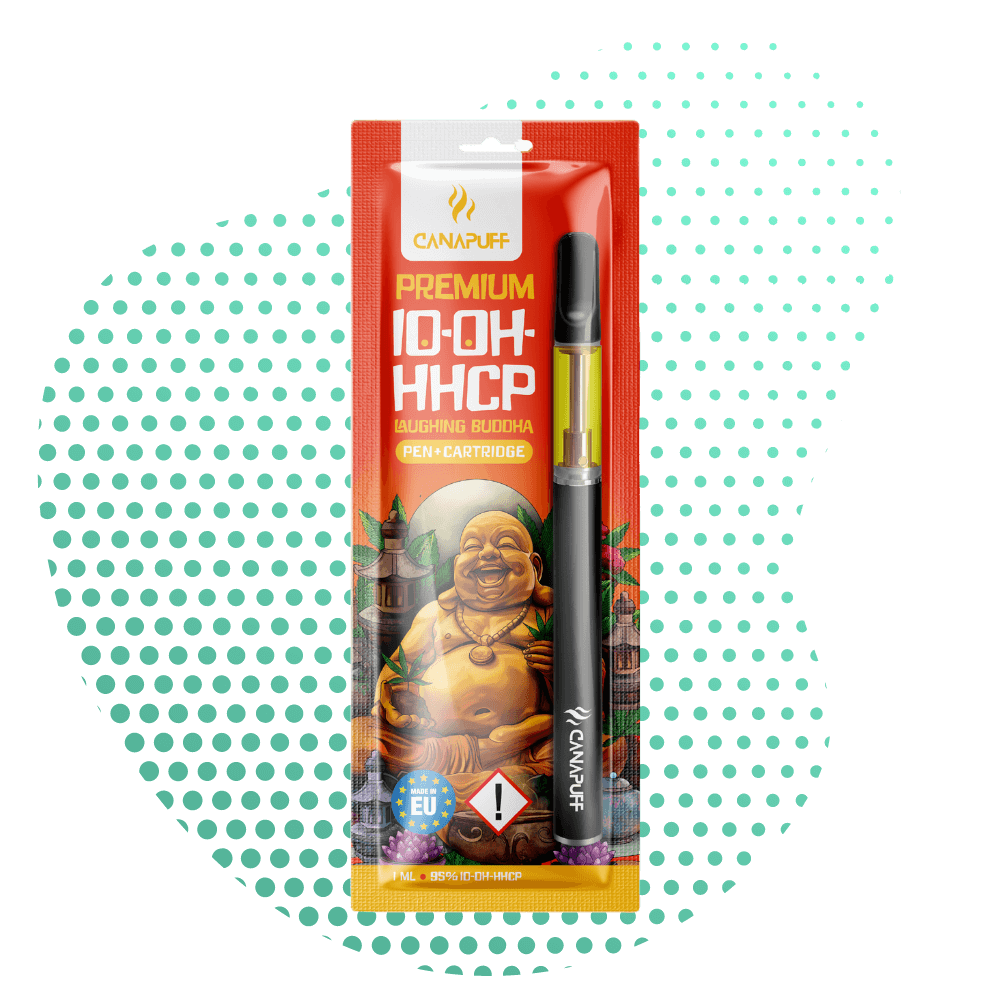 Canapuff - Laughing Buddha - 10-OH-HHCP 95% - Pen+Cartridge Canapuff