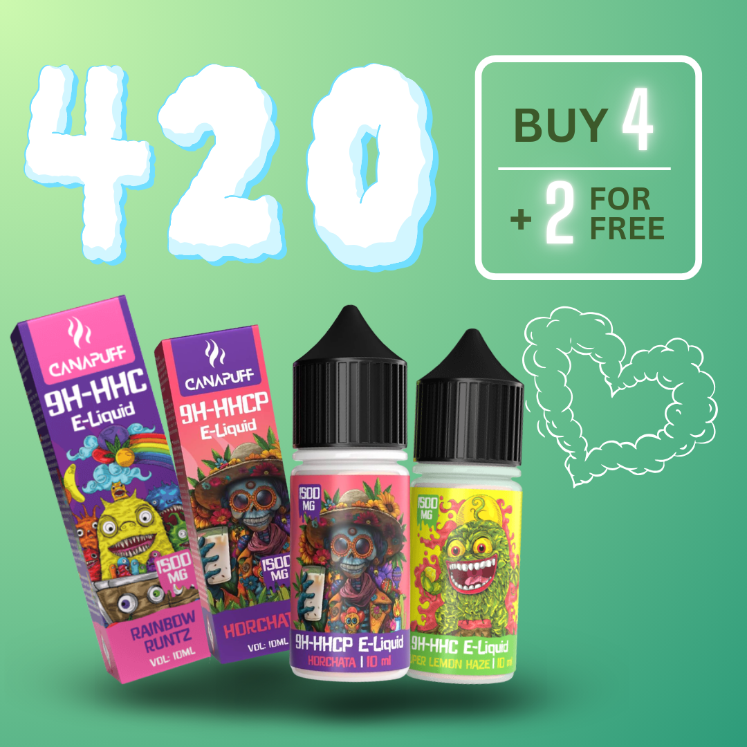 420 Week Liquids Bundle – 4+2 Gratis
