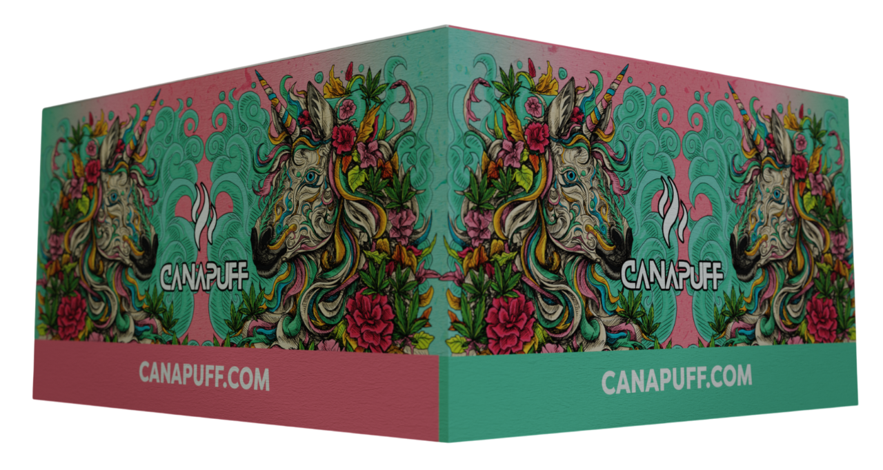 Canapuff Rolling Papers - Carbon Combo Pack - Unicorn Piss
